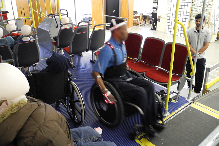 APT bus mock-up